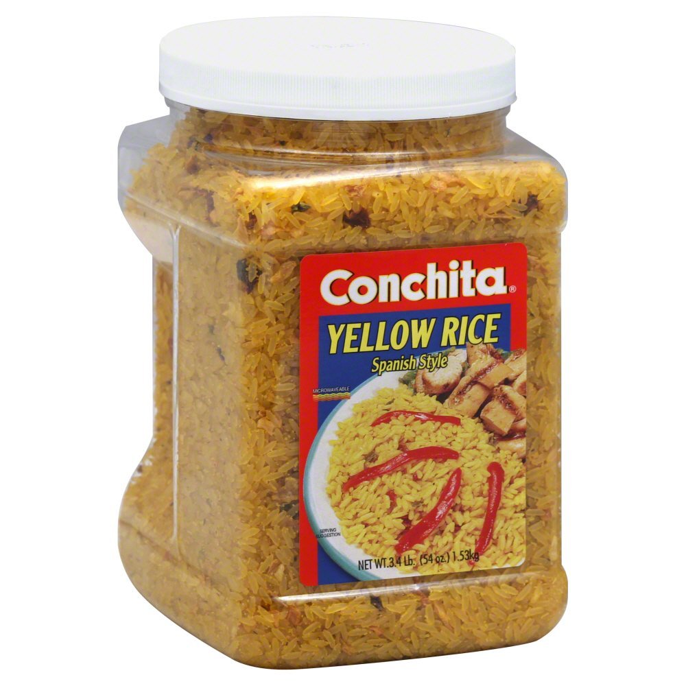 Conchita Spanish Style Yellow Rice, 3.25 lb - Dinnertime Staple - the Perfect Compliment for your Dinner
