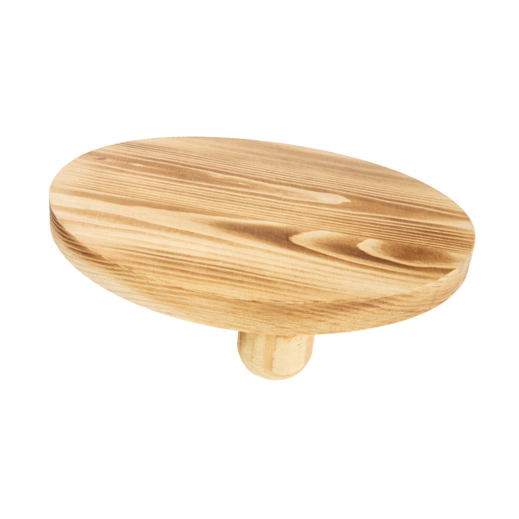 Soporte Estable de Madera para Macetas de Jardín, Base Khaki | Expositor para Macetas, Uso en Jardín Interior y Pasillos, Tamaño Compacto