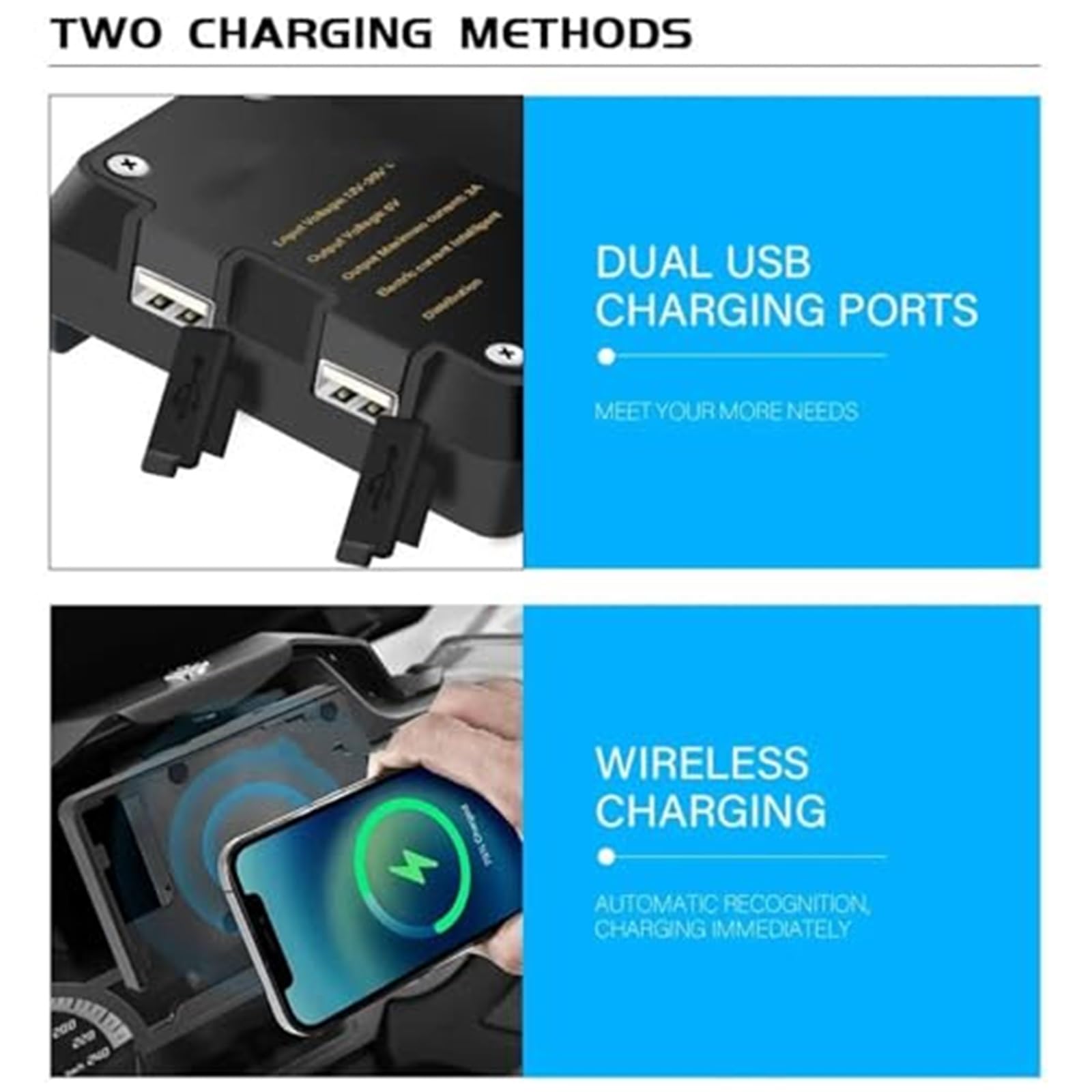 Supporto for telefono staccabile, per BMW, R1200RT R1250RT R
