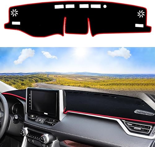 Miniatura 8 de Cubierta de tablero personalizada para Corolla 2007 2008 2009 2010 2011 2012 2013 antideslizante decoración interior parasol deslumbrante protector