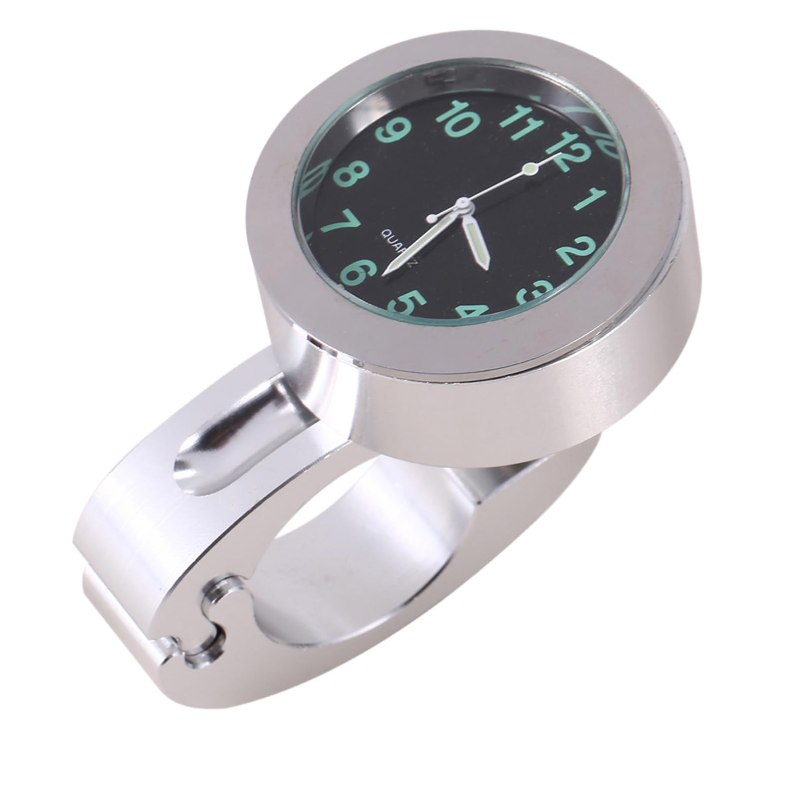 Keenso Shown As Picture Motorcycle Clock Waterproof Handlebar Watch Motorcycle Handlebar Clock For Most Of The Motorcycle/Cruiser/Chopper/Custom With 7/8 Inch Chrome Accessories