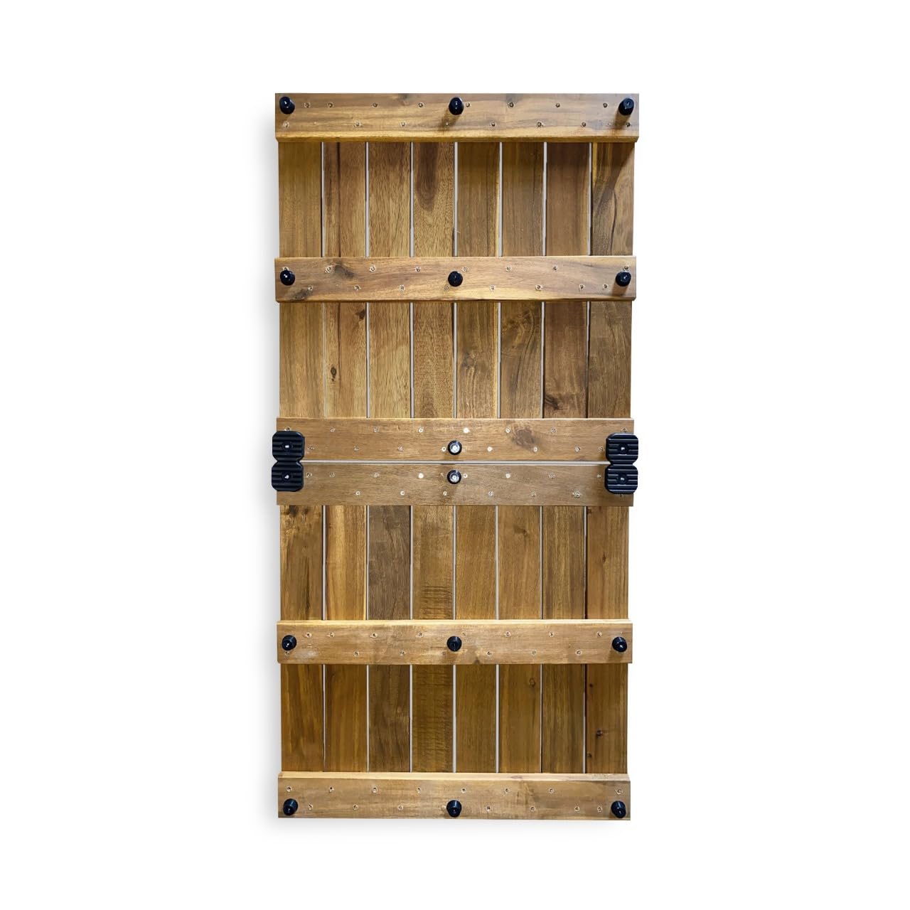 Terrassenfliese aus Akazie mit Verbindungssystem 2 Stück x 60 x 60 x 5,5 cm = 0,72 m² Farbe: Golden Teak Inkl. 2 Gummiverbinder 10 x 10 x 1,5 cm und 2 x 9 Gummifüße Holzfliese