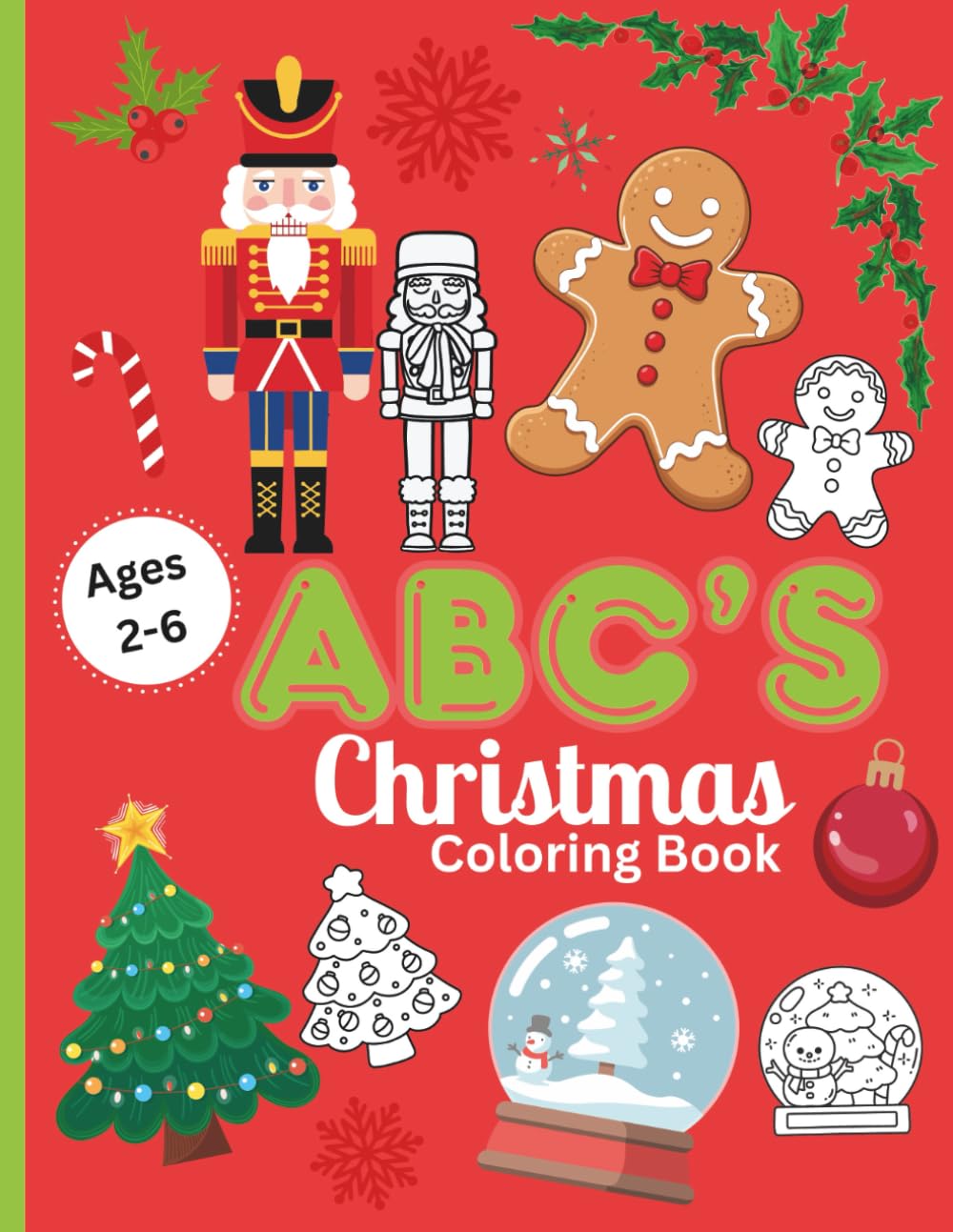 ABC's Christmas Coloring Book
