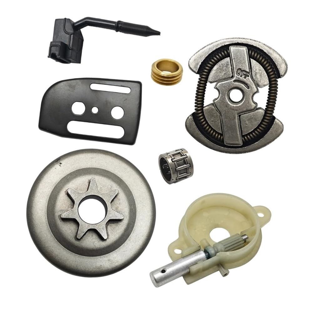 Kit tambour d'embrayage .325 7T et vis sans fin pour pièces détachées tronçonneuse