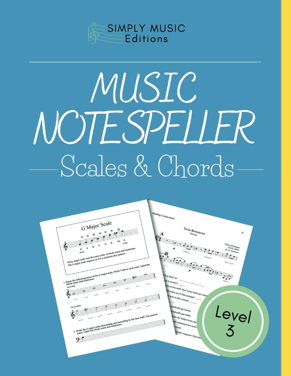 Music Note Speller BOOK 3 Scales & Chords: Theory Fundamentals ...