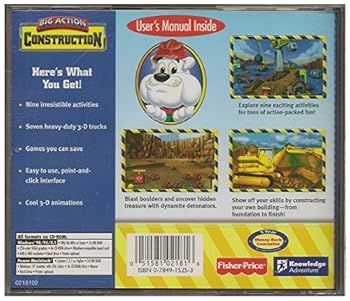 CD-ROM Big Action Construction ages 4-7 Book