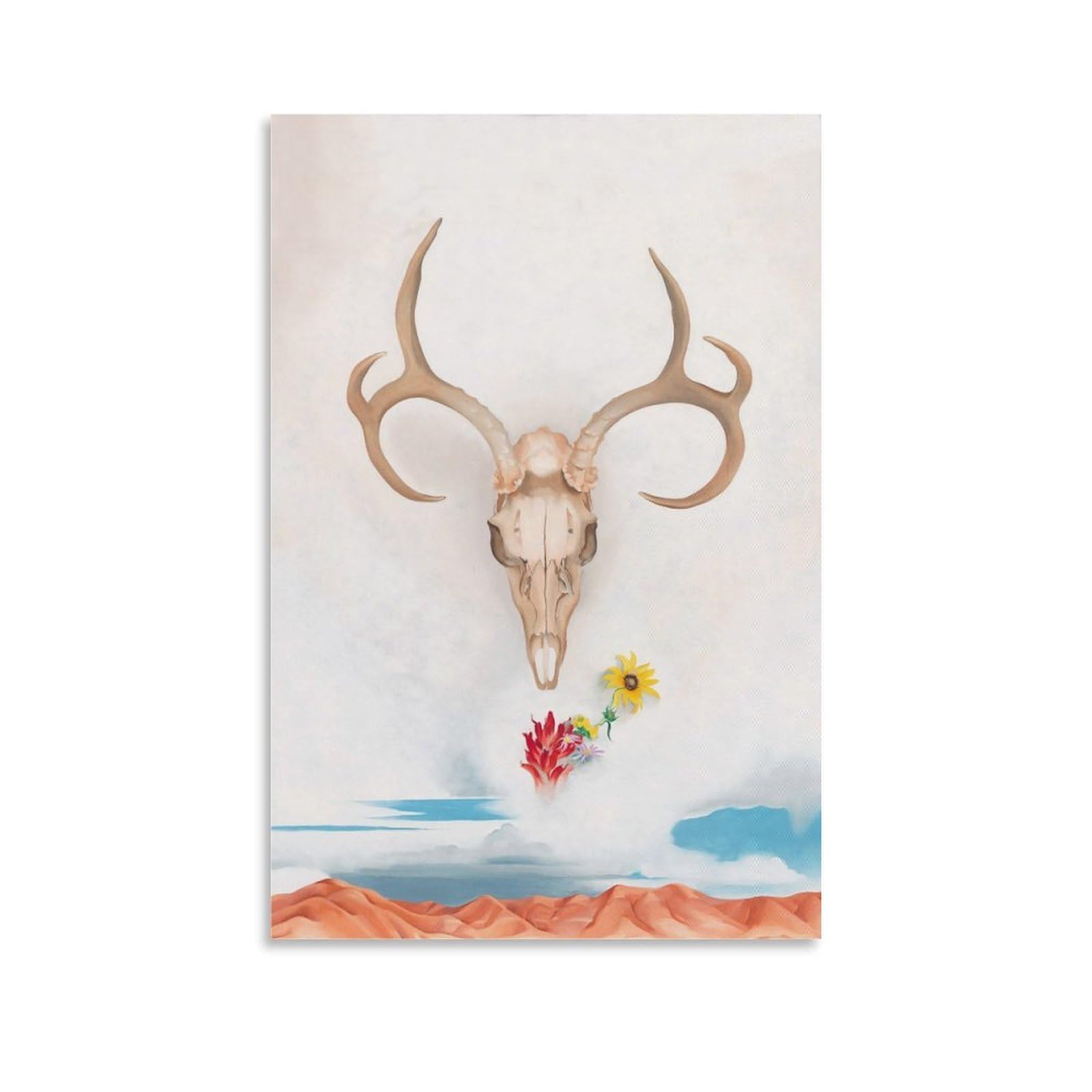 Toile Georgia O'Keeffe jour d'été pour décorer grand mur - 8