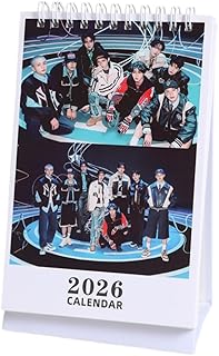 Comprar Calendario de escritorio 2026 para niños callejeros, calendario de escritorio para siete adolescentes, calendario SVTdesk KPOP Star (SKZ 1)