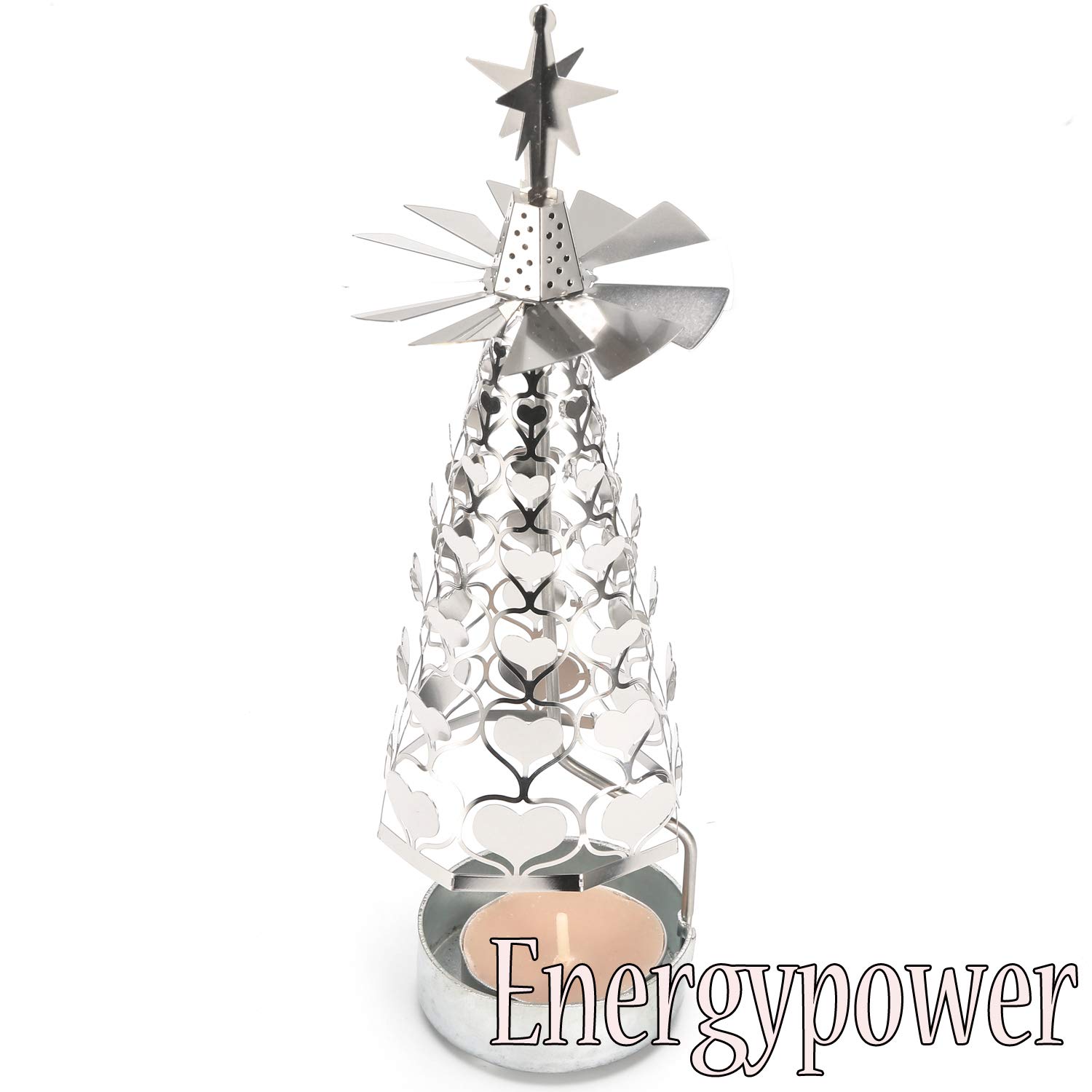 Amazon.co.jp: クリスマス ロータリーキャンドルホルダー クリスマス