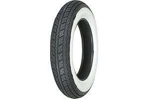 Shinko 550 Whitewall Scooter Tire for Enhanced Riding Experience (3.50-10 Tube Type)