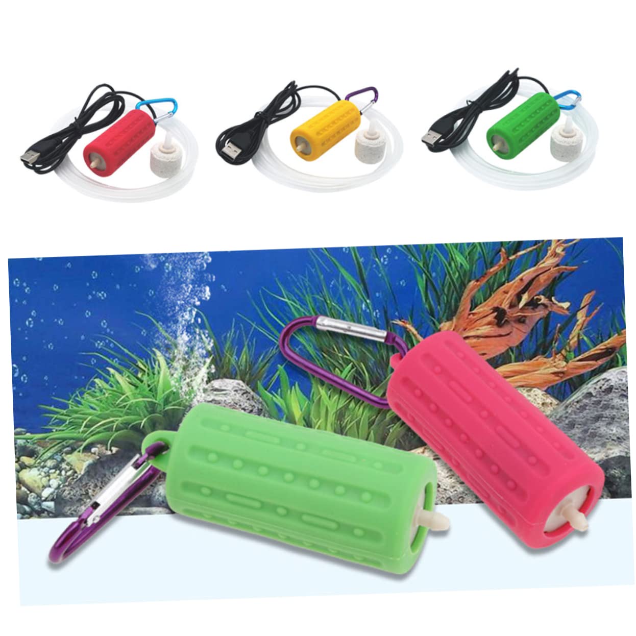 FRCOLOR Bomba De Estanque para Pecera Bomba De Aire Y Oxígeno Máquina De Oxígeno para Acuario