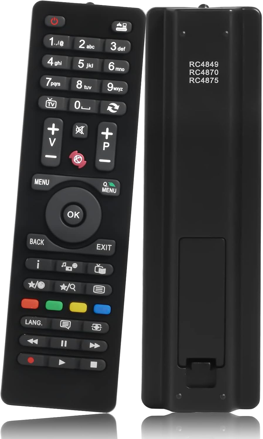 ALLIMITY RC2712 Télécommande Remplacer Pour Bush Hitachi XORO Engel FUJIONKYO F9200HD RS-1020 RS-4300 B320PVR B500PVR B320DTR B500DTR B1000PVR B660TV 1TBDTRW HDR1T01 HDR5T01 HRK-8910 HRS-8820