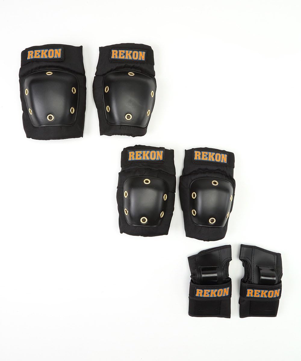 Rekon Combo Pad Set (6-Pieces) - Knees, Elbows, Wrists