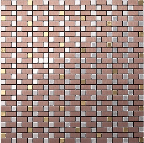 Mischen Sie Farbe selbstklebende Aluminium-Kunststoff-Panel Kacheln Cover