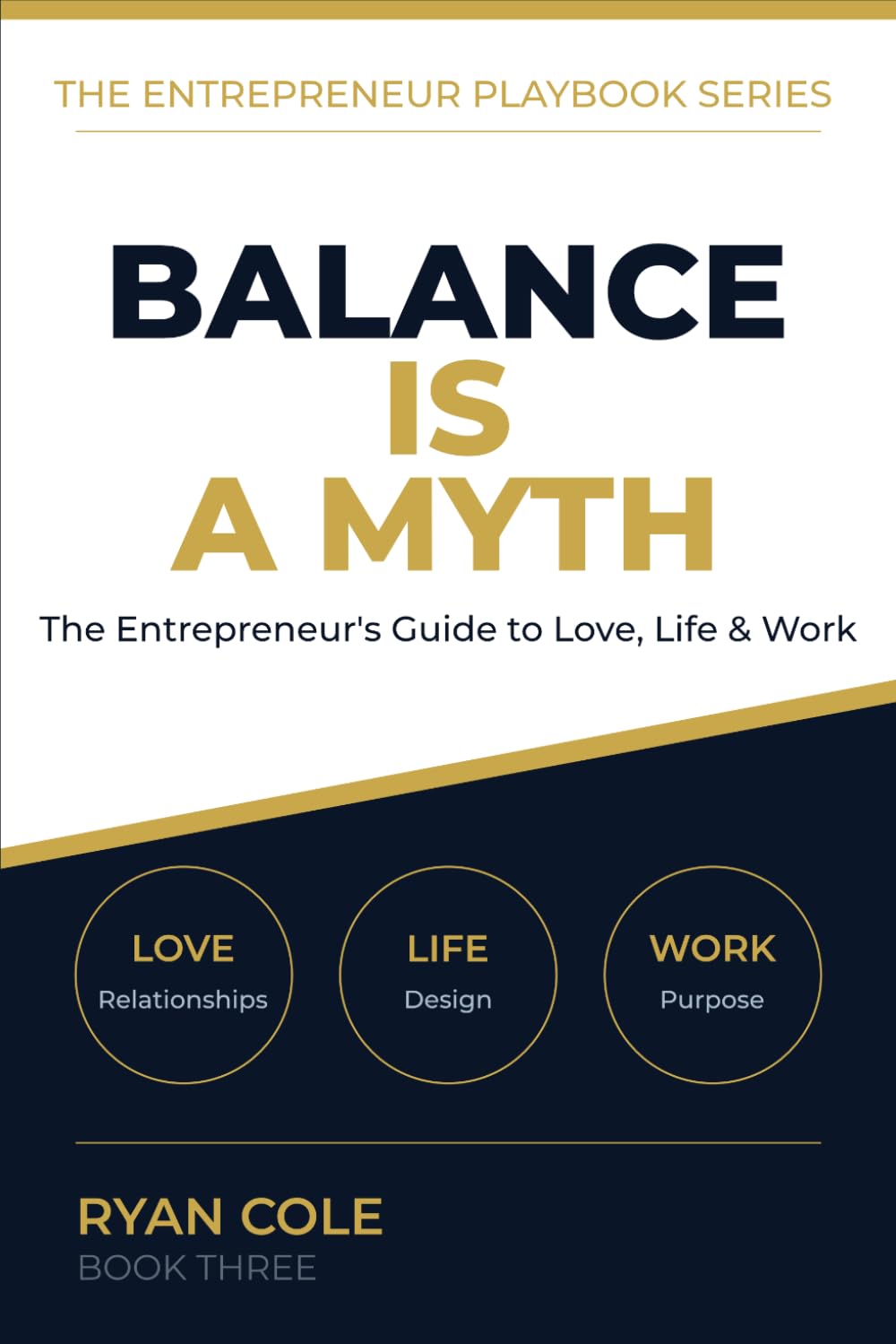 Balance Is a Myth: The Entrepreneur's No-Nonsense Guide to Thriving in Love, Life, and Work: 3 (The Entrepreneur Playbook Series)