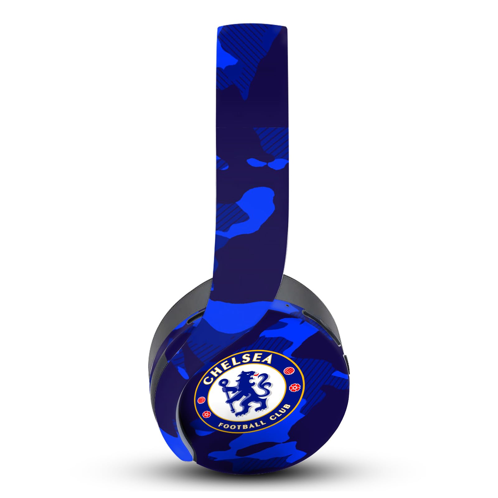 Head Case Designs Officially Licensed Chelsea Football Club Camouflage Art Vinyl Sticker Skin Decal Cover Compatible with Sony PlayStation PS Pulse 3D Headset
