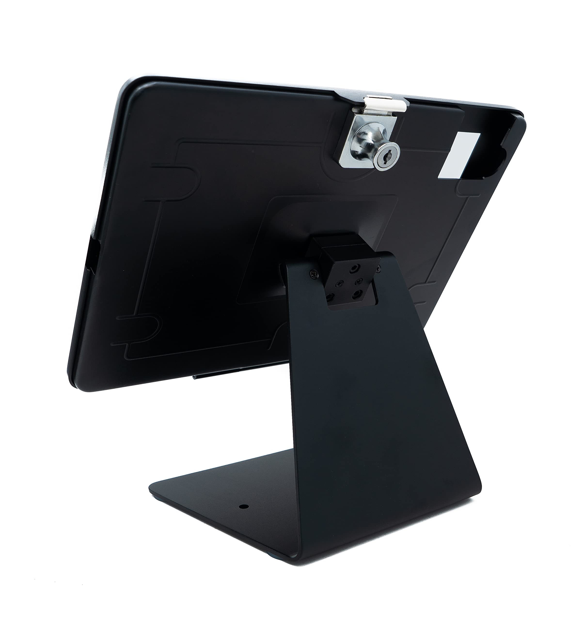 System-S Soporte de Mesa 180° con Cerradura para iPad 10 Pro 11 Air 4 5 en Negro