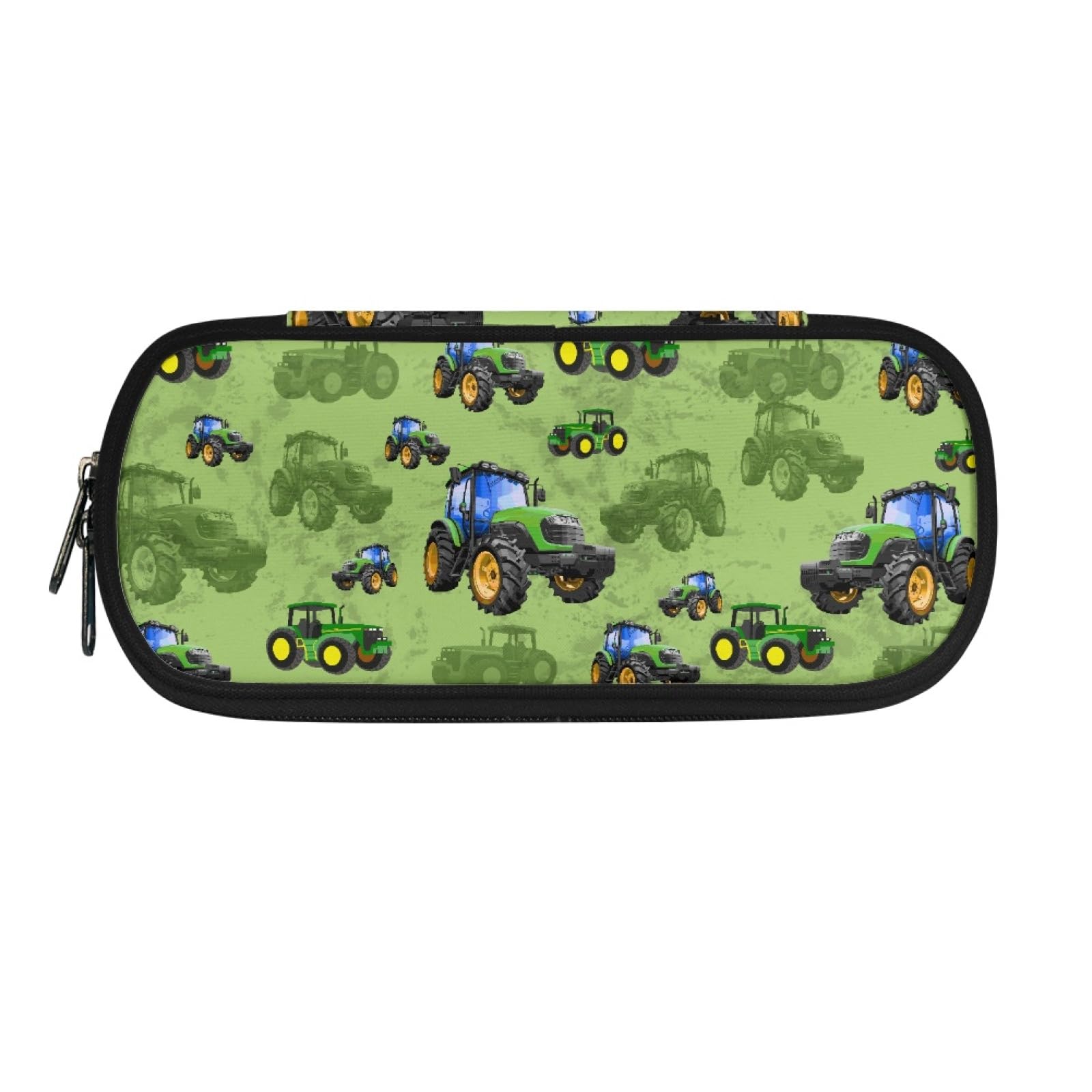 TOADDMOS Tractor Print Pencil Case Large Capacity Pencil Pouch for Boys with Durable Zipper — image 1