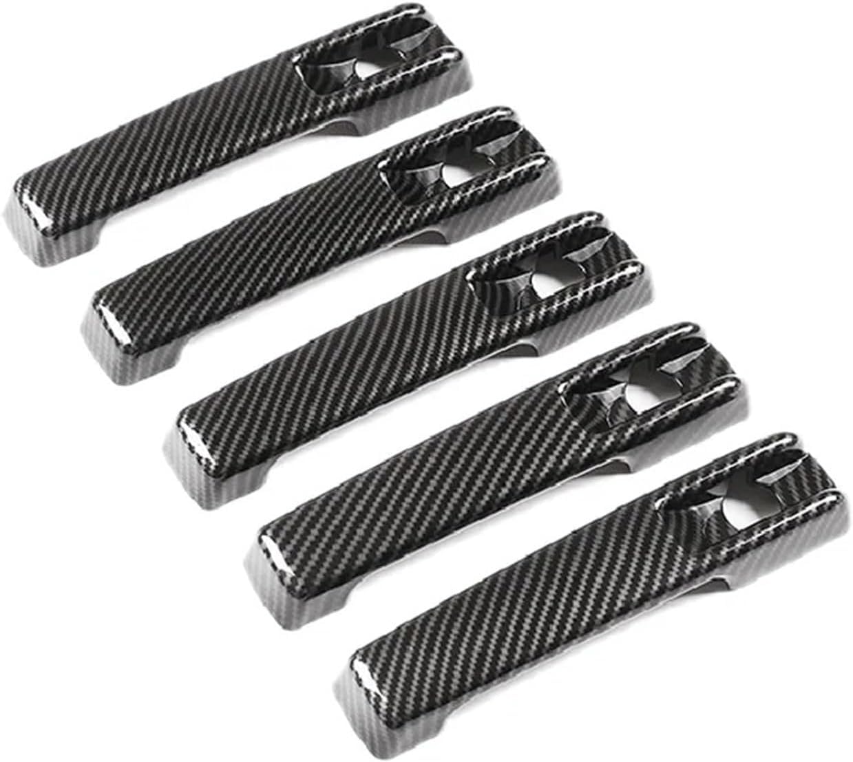Poignée de porte extérieure en fibre de carbone véritable pour Benz Classe G W463 W464