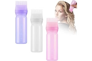 Professional Hair Coloring Bottle with Multi Comb Applicator