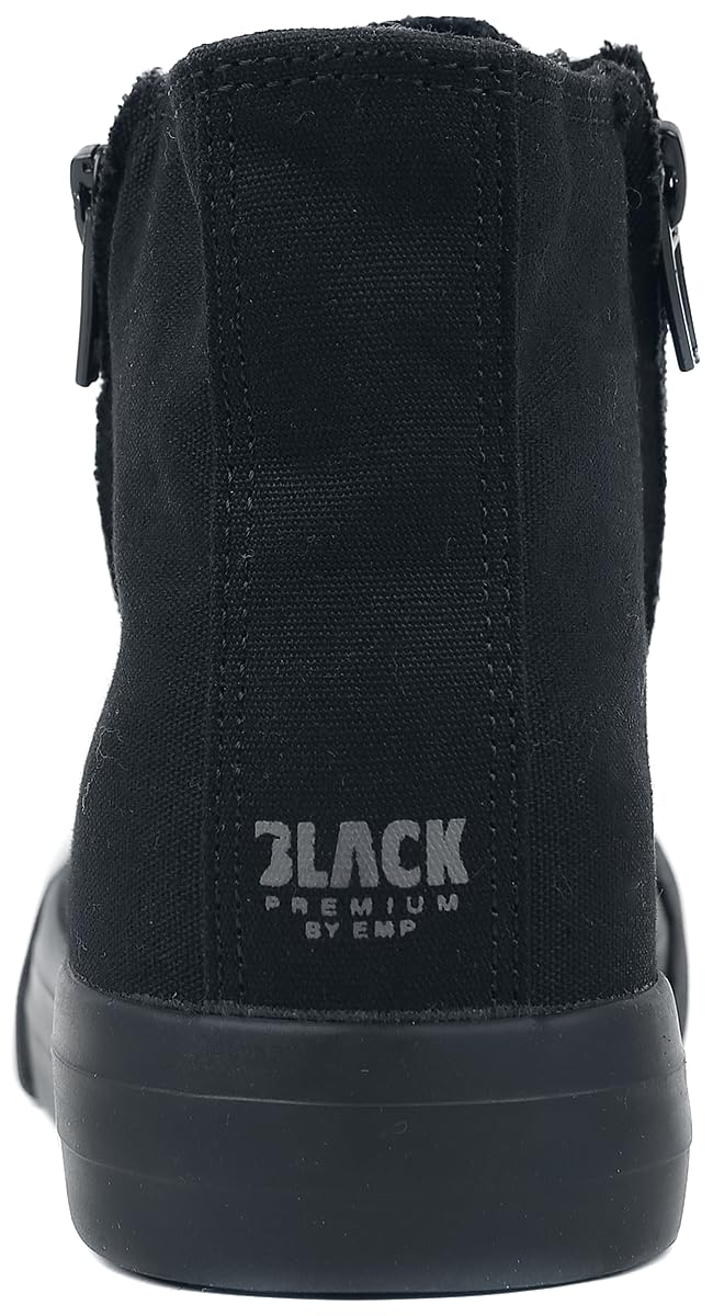 Black Premium by EMP Unisex Zapatillas Negras con Cremallera