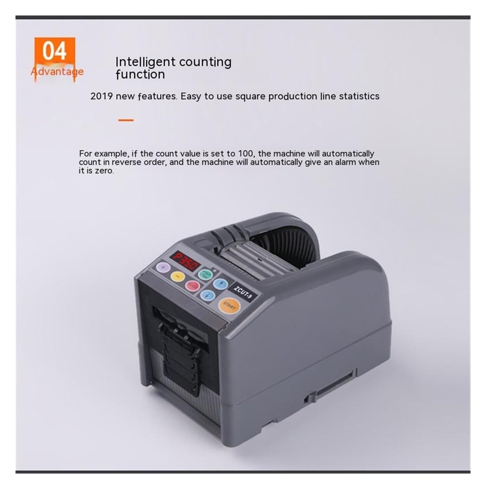 Automatyczny dozownik taśmy elektrycznej, obcinacz kleju do opakowań Przezroczysty papier samoprzylepny Maszyna do cięcia taśmy elektrycznej odpowiednia do pakowania w magazynie