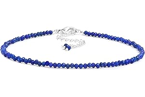 Dearmay Gempires Lapis Lazuli Beads Birthstone Anklet