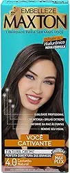 Embelleze Maxton Tinta De Cabelo 4.0 Kit Castanho Natural 4.0 Castanho Natural