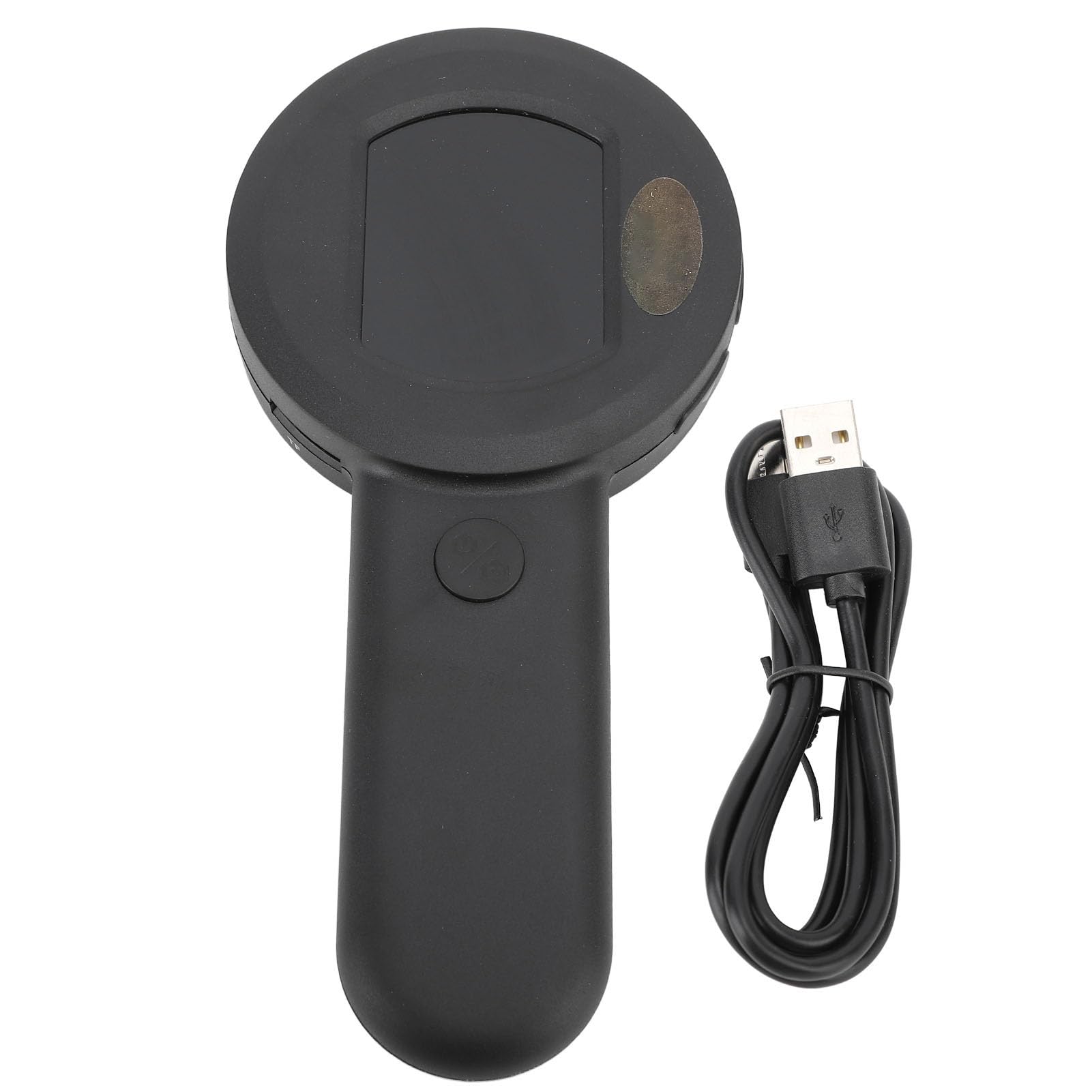 Lupa Digital, Lupa de Mano 50x con Cámara de 2 Pulgadas de 16 MP y Control de Software Compatible, Ayudas Visuales con Vistas de 178 Grados, Modo de Fuente de Luz Doble y (Black)