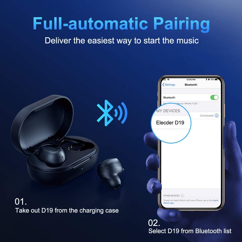 ELECDER D19 Full-automatic Pairing