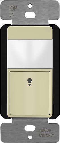 TOPGREENER PIR - Interruptor pasivo de sensor de movimiento por infrarrojo, detector de nivel de luz ambiental