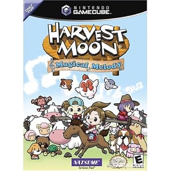 Video Game Harvest Moon Magical Melody - Gamecube Book