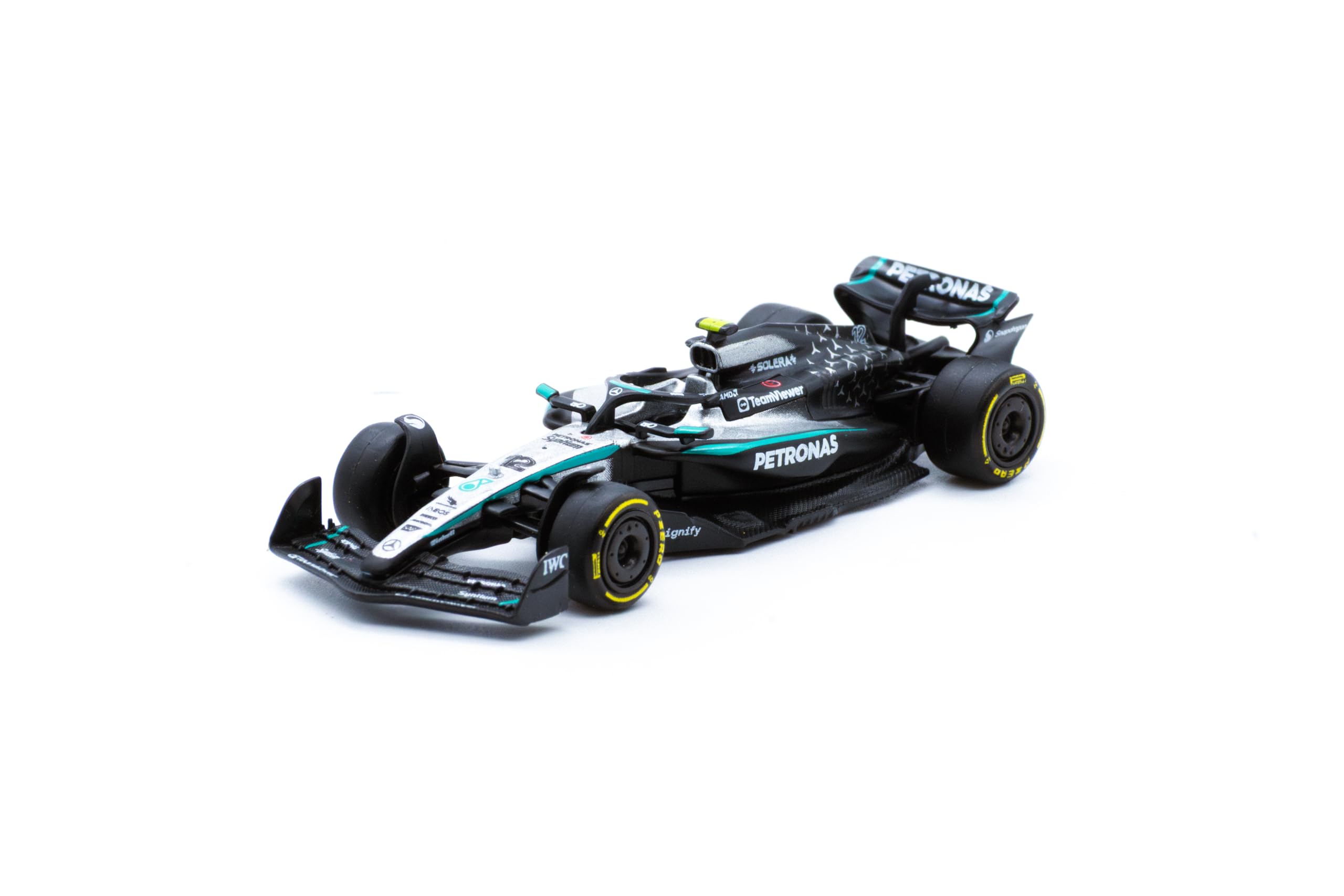 Bburago F1 Mercedes-AMG W16 2025 #12 Antonelli Diecast Model 1:64 Replica Monoposto Formula 1