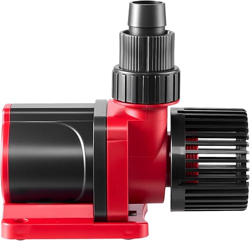 Miniatura 9 de VEVOR - Bomba de agua para acuario de 24 V CC, 30 W, 800 GPH Bomba de retorno con controlador, flujo ajustable, modo de alimentación, elevación