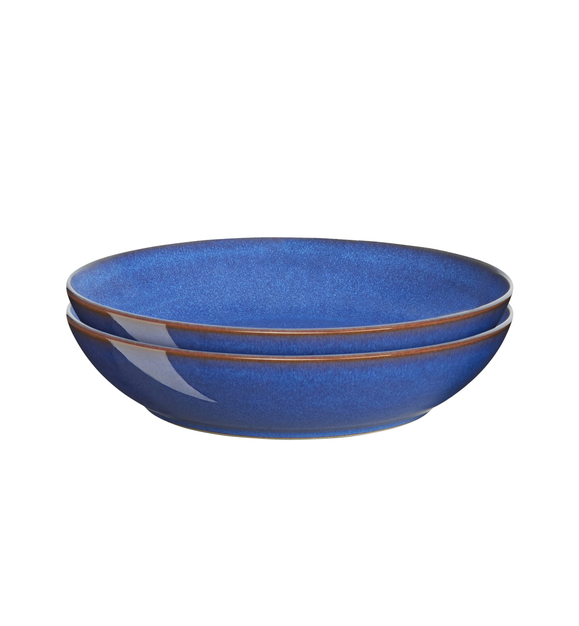 Denby Blue Alternate Pasta Bowls Set of 2, 001048144