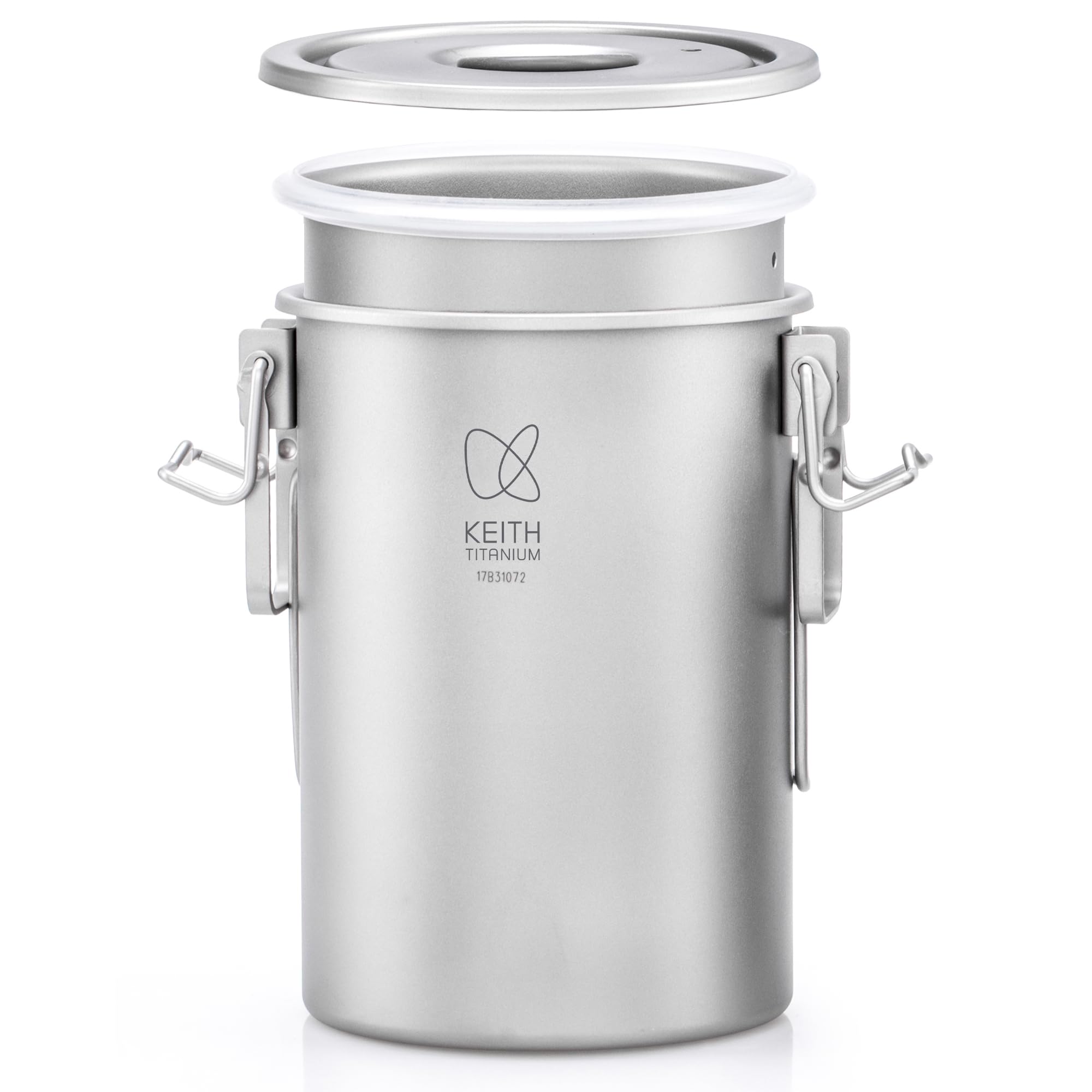 Amazon.co.jp: KEITH チタン クッカー 900ml 軽量 多機能炊飯器 食洗機