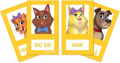 Miniatura 7 de Hasbro Gaming Juego de mesa, con tarjetas para personas y mascotas, el juego de adivinanzas original para niños de 6 años en adelante (exclusivo de