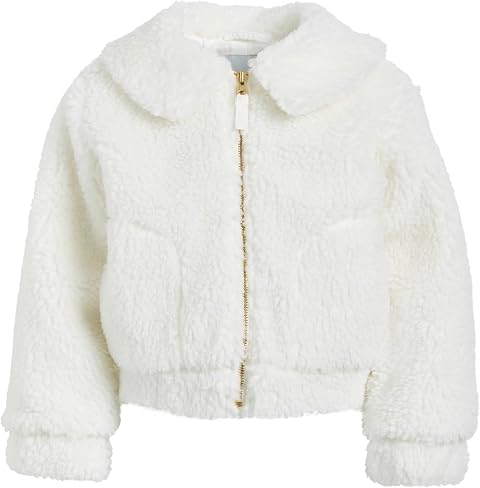 Детская куртка Janie and Jack Ivory Sherpa, цвет: Костяной