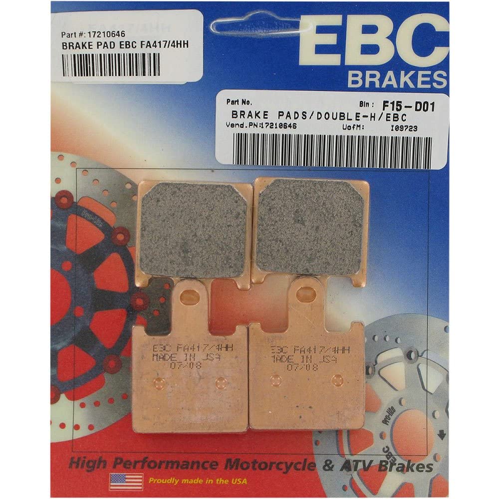 EBC Goldstuff Bremsbeläge (Sintermetall) für Kawasaki - ZX-6R | Z 1000 | Z 1000 | GTR 1400 | ZZR 1400 | ZZR 1400 | ZZR 1400