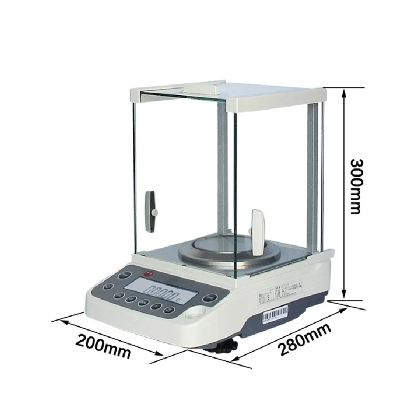 Laboratoryjna waga analityczna Cyfrowa precyzyjna waga elektroniczna 120g * 0,0001g 0,1 mg