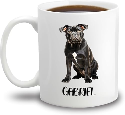 Miniatura 14 de Taza de cerámica personalizada para perros Chow Chow Chow, taza de café con nombre personalizado Chow Chow, regalos para los amantes de los perros
