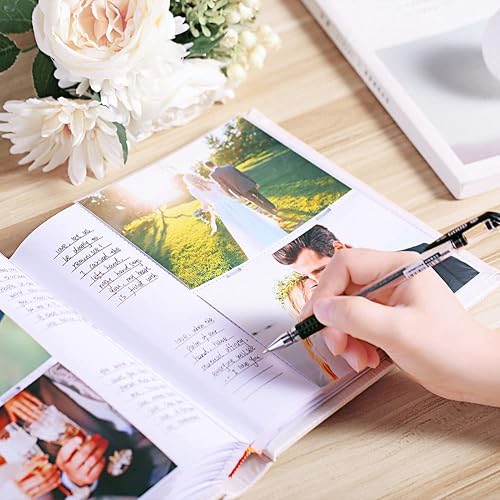 Wedding Photo Album 4X6 Embroidery Our Wedding With Photo Opening Cover & Memo Space Photo Albums For Family Wedding Birthday Christmas Anniversary #TOP3