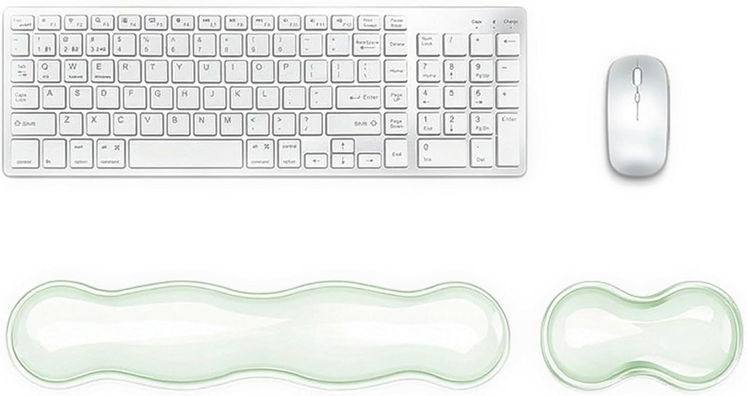 Wrist Rest for Keyboard and Mouse, Ergonomic Gel Keyboard Wrist Rest for Effortless Typing & Pain Relief, Cool Silicone Gel Wrist Support Pad for Gaming, Computers, Laptops, Office Wrist Rest for Keyboard and Mouse, Ergonomic Gel Keyboard Wrist Rest for Effortless Typing & Pain Relief, Cool Silicone Gel Wrist Support Pad for Gaming, Computers, Laptops, Office