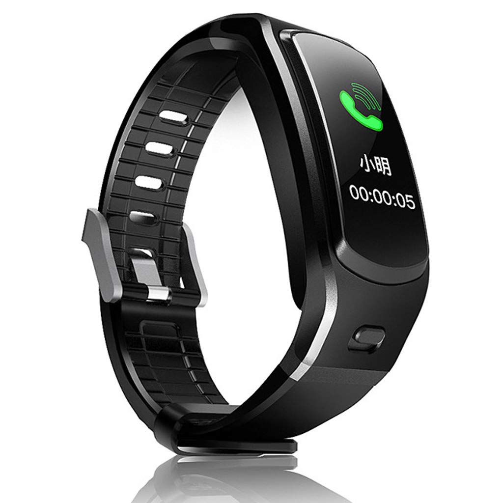 Smart Fitness Watch, Tracker di attività di Resistenza all'Acqua con Cardiofrequenzimetro Tracker del Sonno Chiamata Bluetooth, Touch Screen Orologio Sportivo