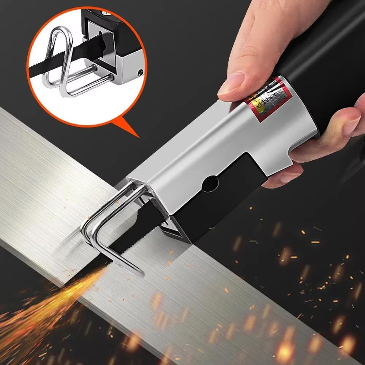 Scie de levage à faibles vibrations, scie alternative pneumatique à air comprimé, machine de coupe portable, outils à main, outils de meulage pour le bricolage