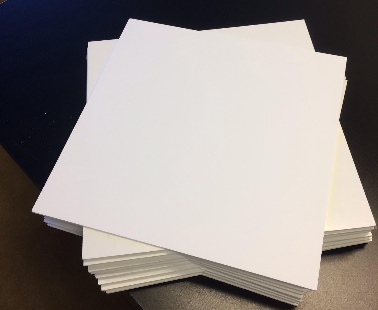 White PVC Foam Board Sheet 3/8" Size: 4x8 feet