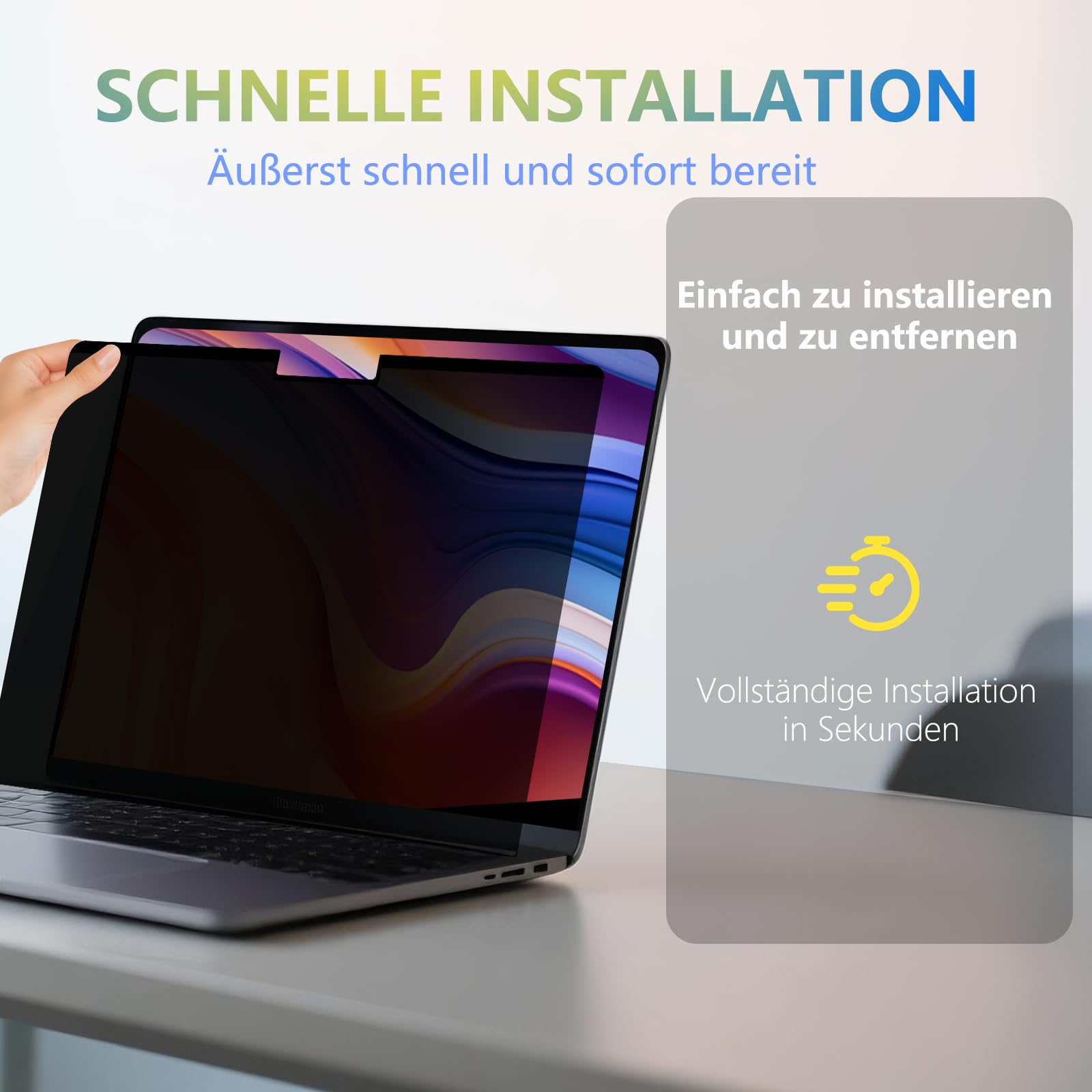 Filtr prywatyzujący do MacBook Pro 13 cali, MacBook Air 13 cali