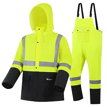 Amazon.com: Rain Suit for Men & Women Waterproof Heavy Duty