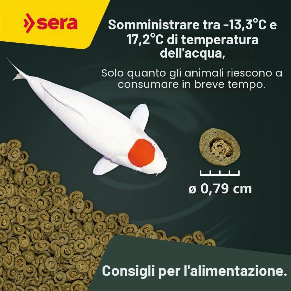 sera koi professional spring & fall 2,2 kg | mangime per Koi 2.200 g | facilmente digeribile