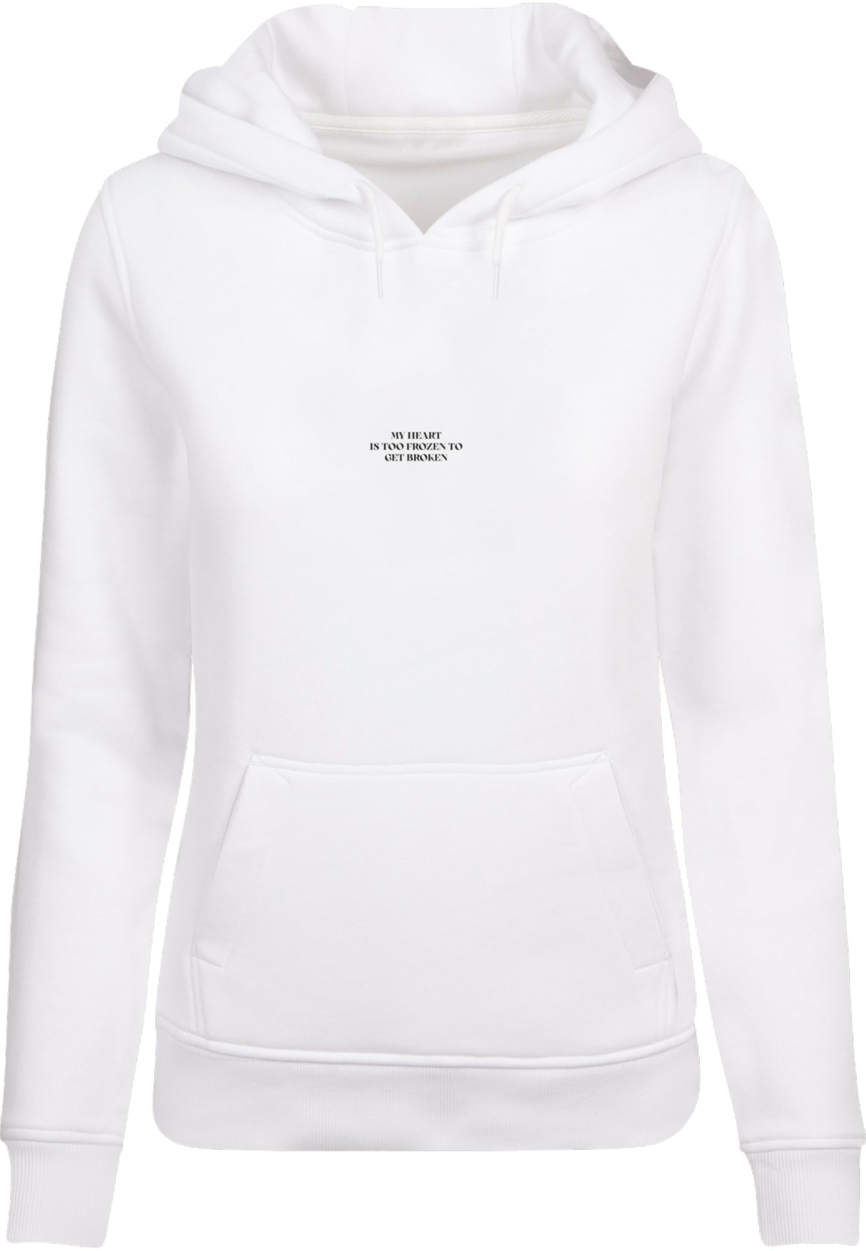 Miss tee Sudadera con Capucha de Las Mujeres, 65% Algodón 35% Poliéster, Blanco, 5XL